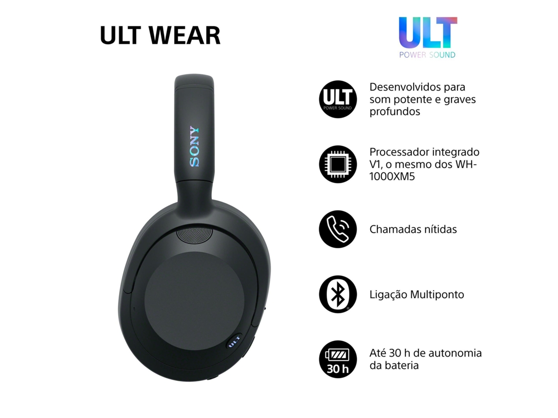 Auriculares Bluetooth SONY ULT WEAR WH-ULT900N (Over Ear