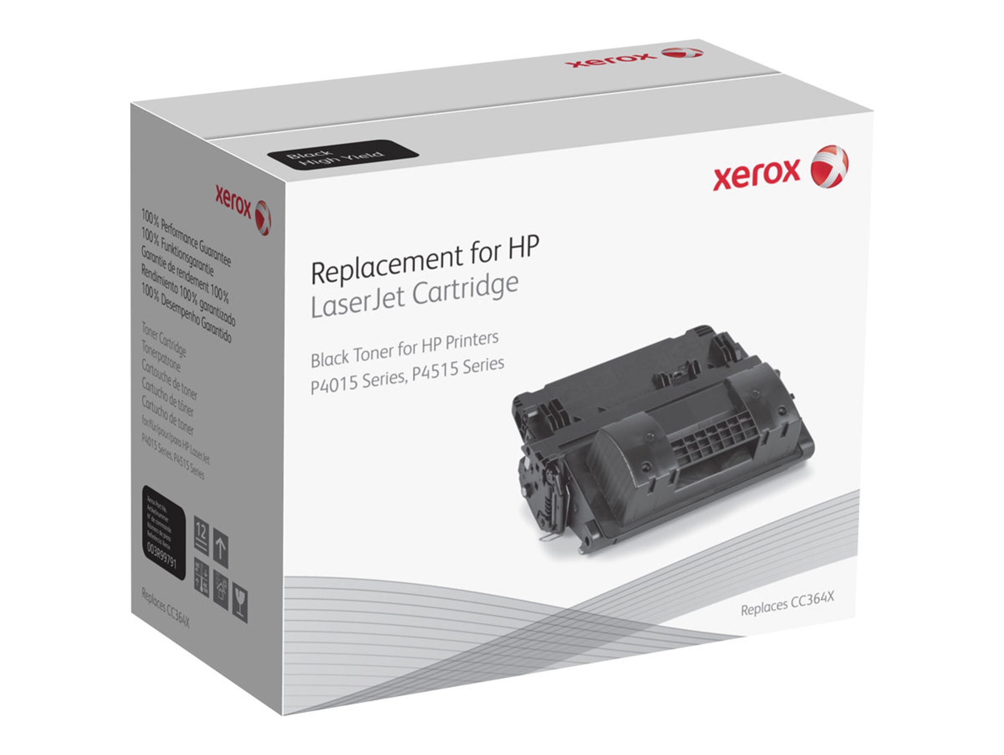 Tóner XEROX equivalente a CC364X Negro