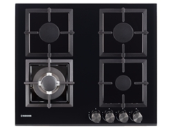 Placa de Gas NODOR GCS 316 (Gas Natural - 60 cm - Negro)
