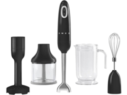 Batidora de Mano + Accesorios SMEG HBF02BLEU (700 W - Negro)