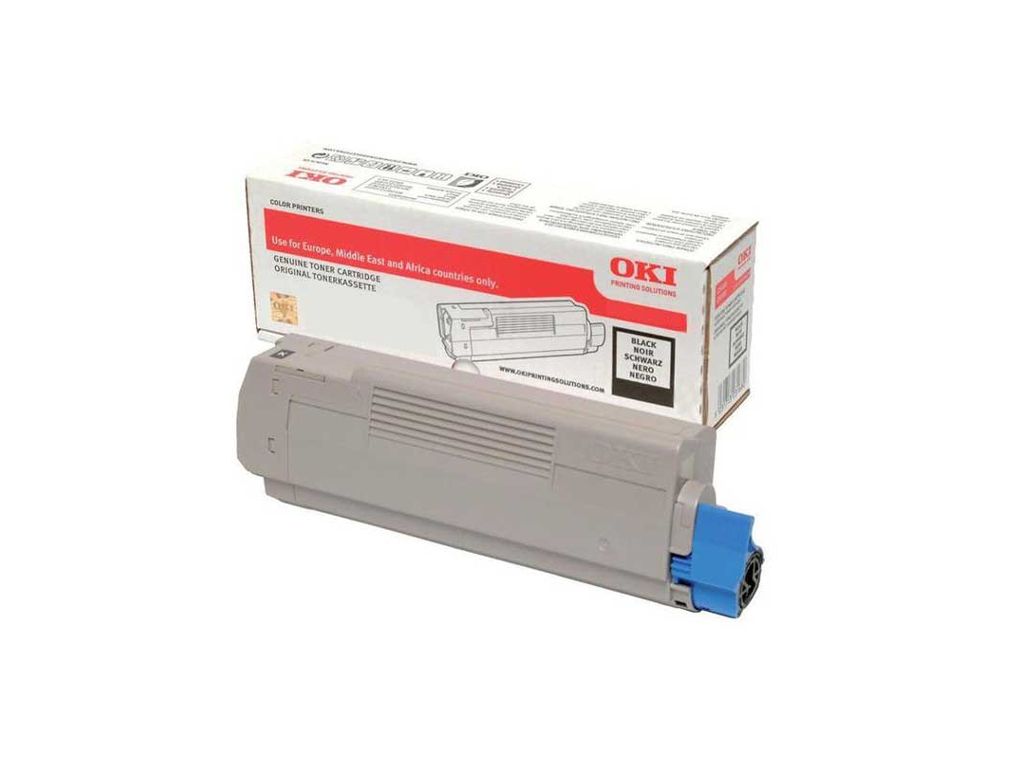 Cartucho de Tóner OKI C823/833/843 46471101 Amarillo  para C823dn, 823n