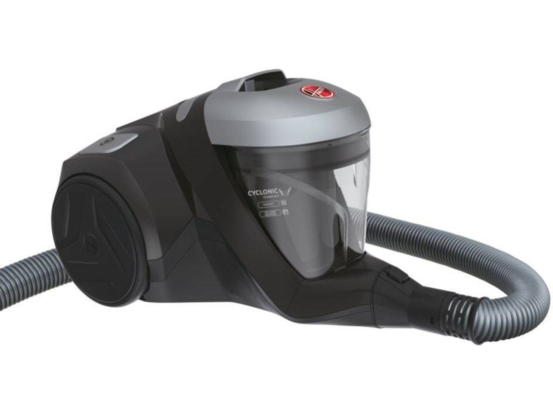 Aspirador sin Bolsa HOOVER HP320PET 011 (75 dB - 2 L - Negro)