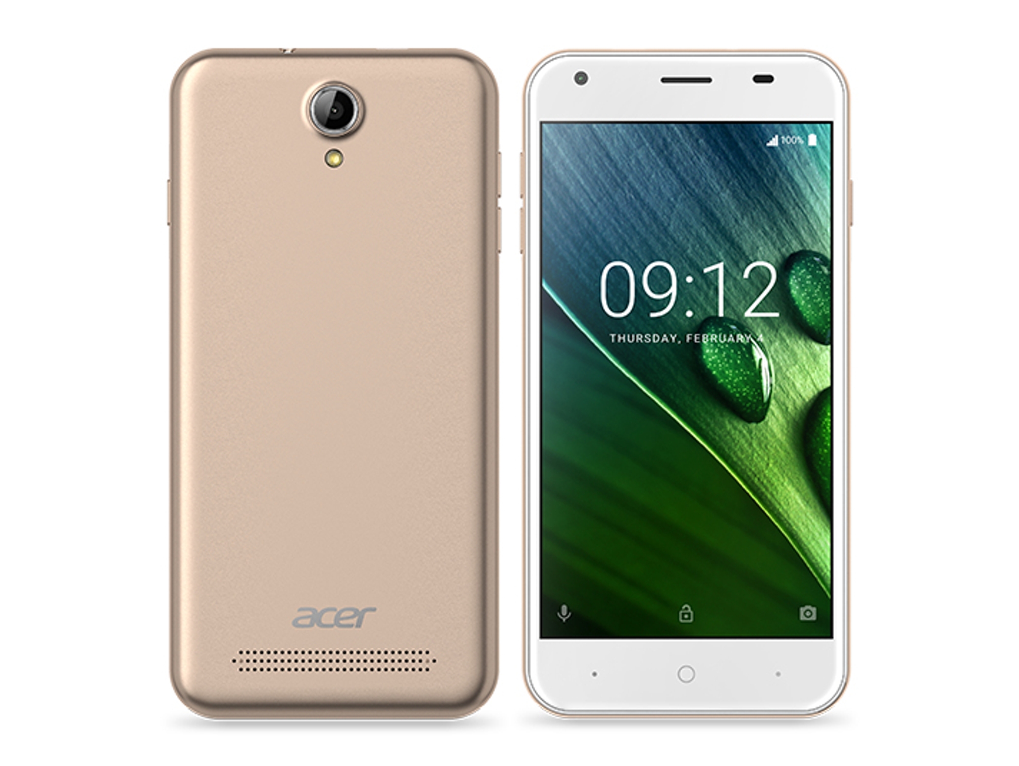 Smartphone ACER Liquid Z6 (5'' - 1 GB - 8 GB - Blanco)