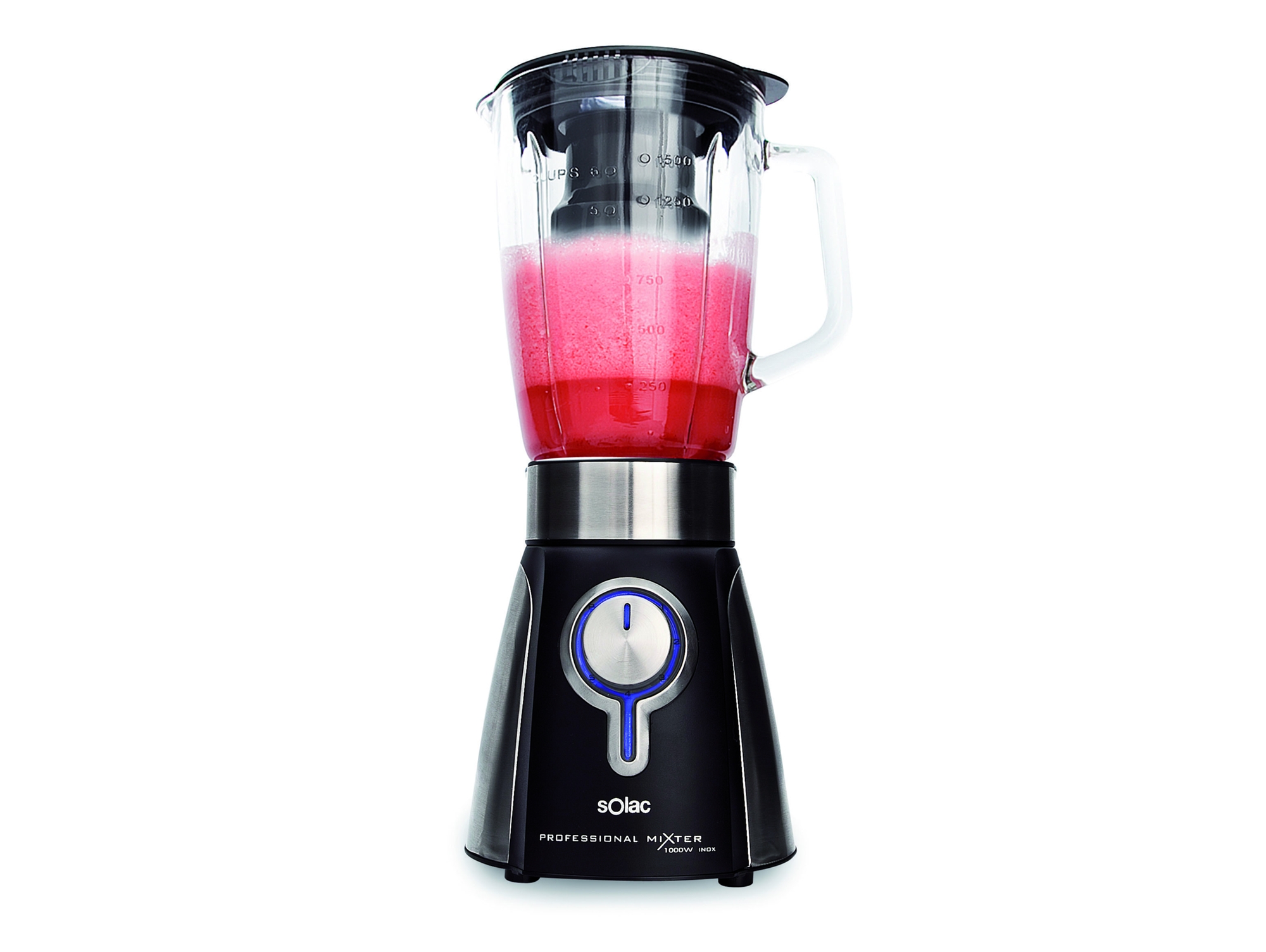 Batidora de Vaso SOLAC BV5722 (1000 W - 1.5 L - Negro)