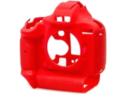 Funda silicona EASYCOVER Canon 1DX/1DX MARK II Rojo