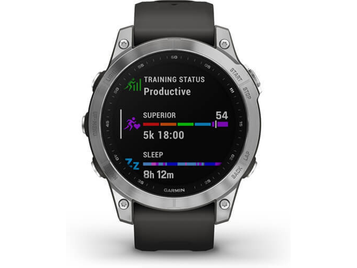 Reloj Deportivo GARMIN Fenix 7S (Bluetooth - Hasta 18 días de