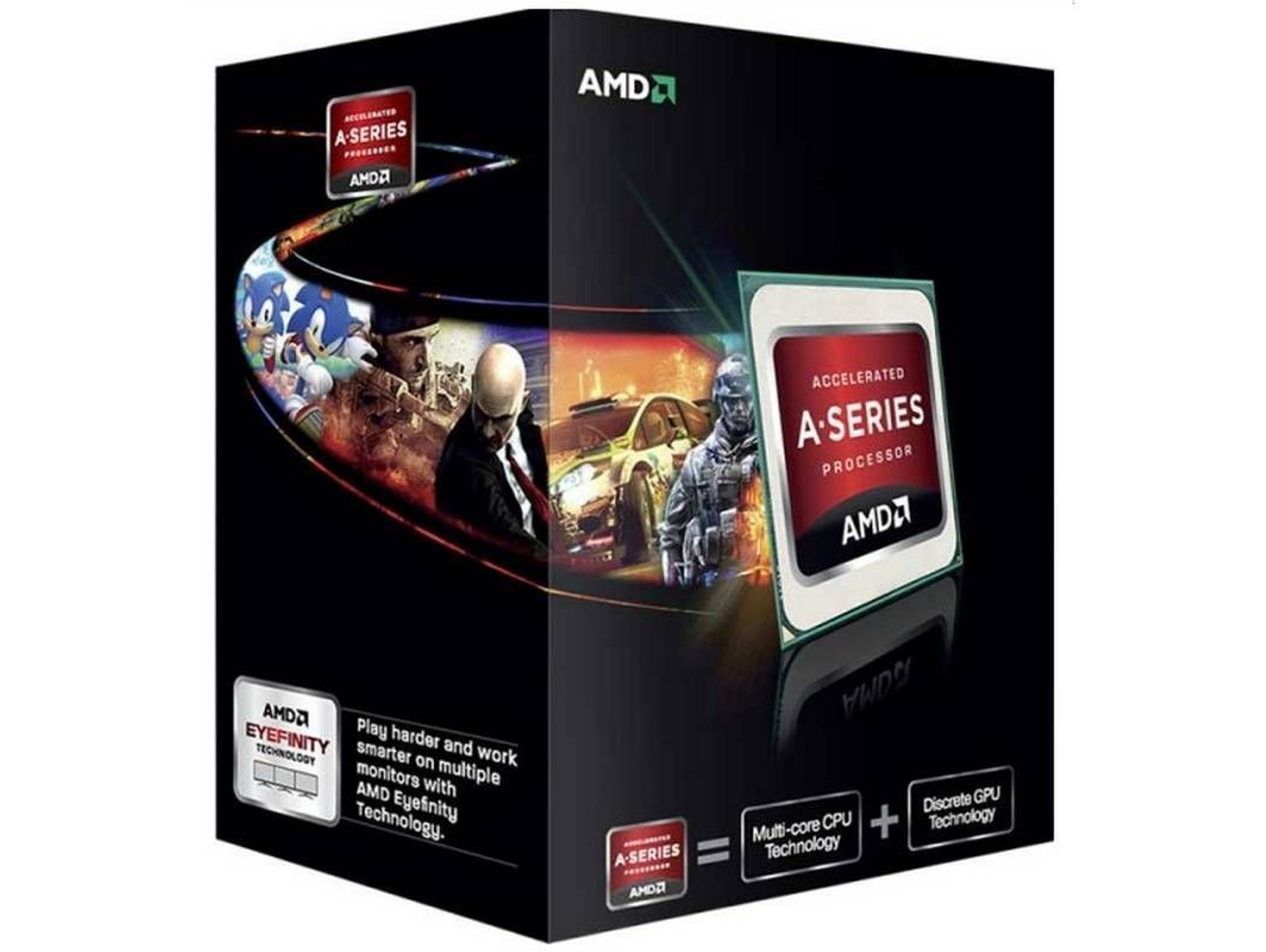 Procesador AMD A4-6300 (Socket FM2+ - Dual-Core - 3.7 GHz)
