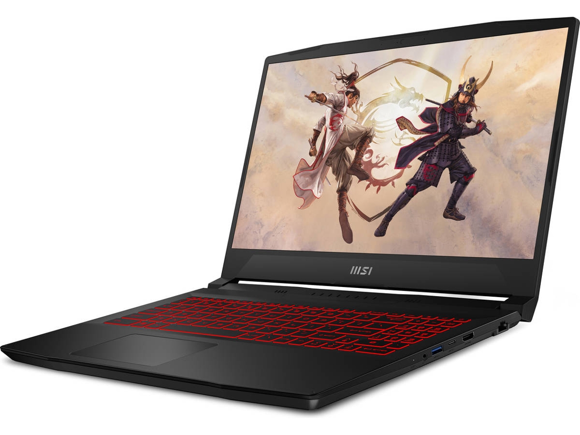 Portátil MSI Katana GF66 12UC-820XES (15.6'' - Intel Core i7-12650H - RAM: 16 GB - 512 GB SSD PCIe - NVIDIA GeForce RTX 3050)