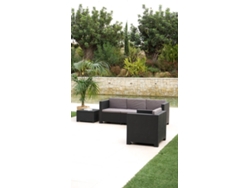 Conjunto de jardín SHAF Manhattan (Antracita - Resina - 190x122x72cm)