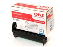Tambor OKI  43381707 20000Pág. Cian  para C5550 MFP, 5800dn, 5800Ldn, 5800n, 5900cdtn, 5900dn, 5900dtn, 5900n