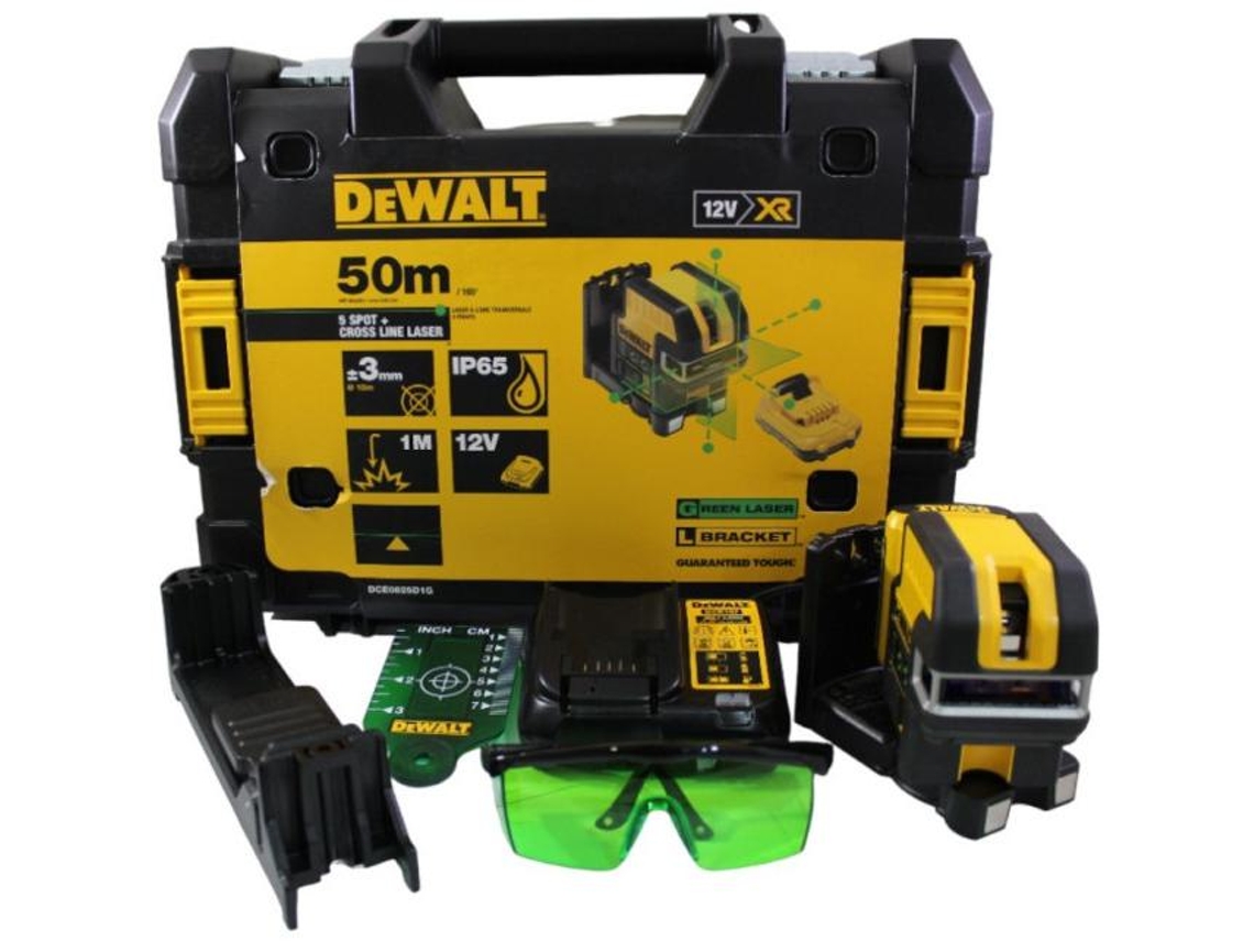 Láser Autonivelante DEWALT 3 Líneas Cruzadas 360º