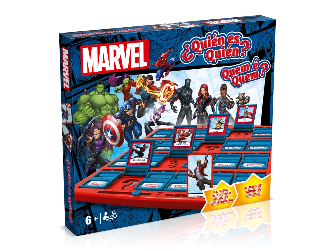 Quién es Quién CREATIVE TOYS Quem é quem?- Marvel (Edad Mínima Recomendada: 3 años)