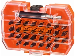 Kit de Atornillador BLACK+DECKER - A7228-XJ (31 piezas)