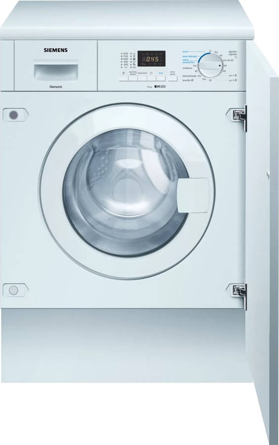 Lavasecadora Integrable SIEMENS WK12D322ES (4/7 kg - 1200 rpm - Blanco)