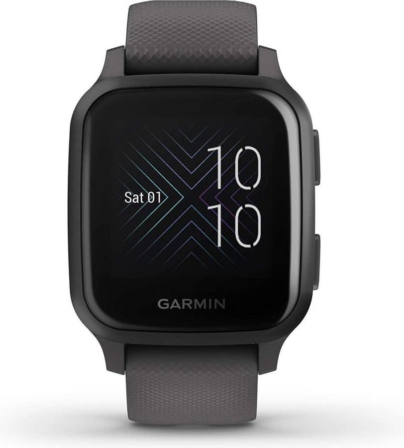 Reloj Deportivo GARMIN Venu SQ (Bluetooth - Hasta 6 días de autonomía - Gris)