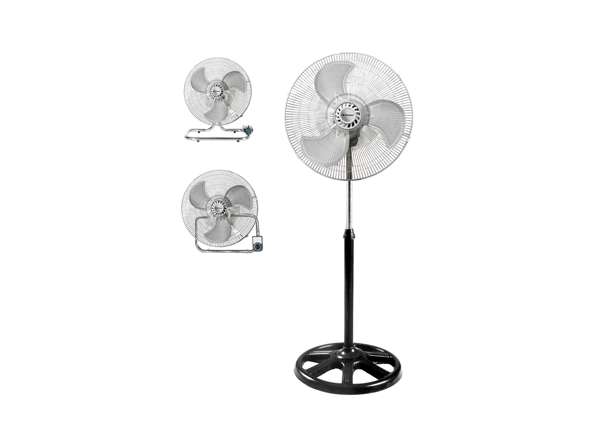 Ventilador de Pie ORBEGOZO PWS 0546 (3 velocidades - 128 W - Diámetro: 45 cm)