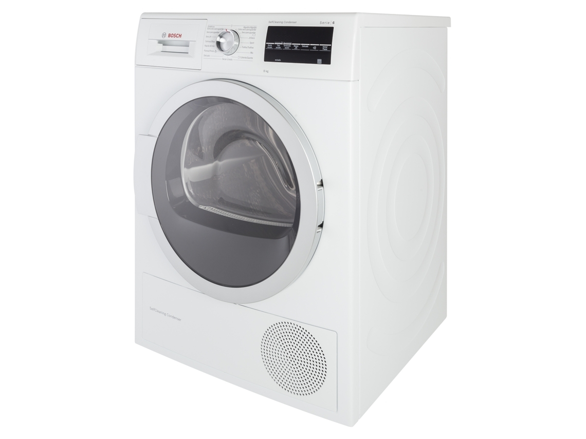 Secadora BOSCH WTG85238EE (8 kg Bomba de Calor Blanco