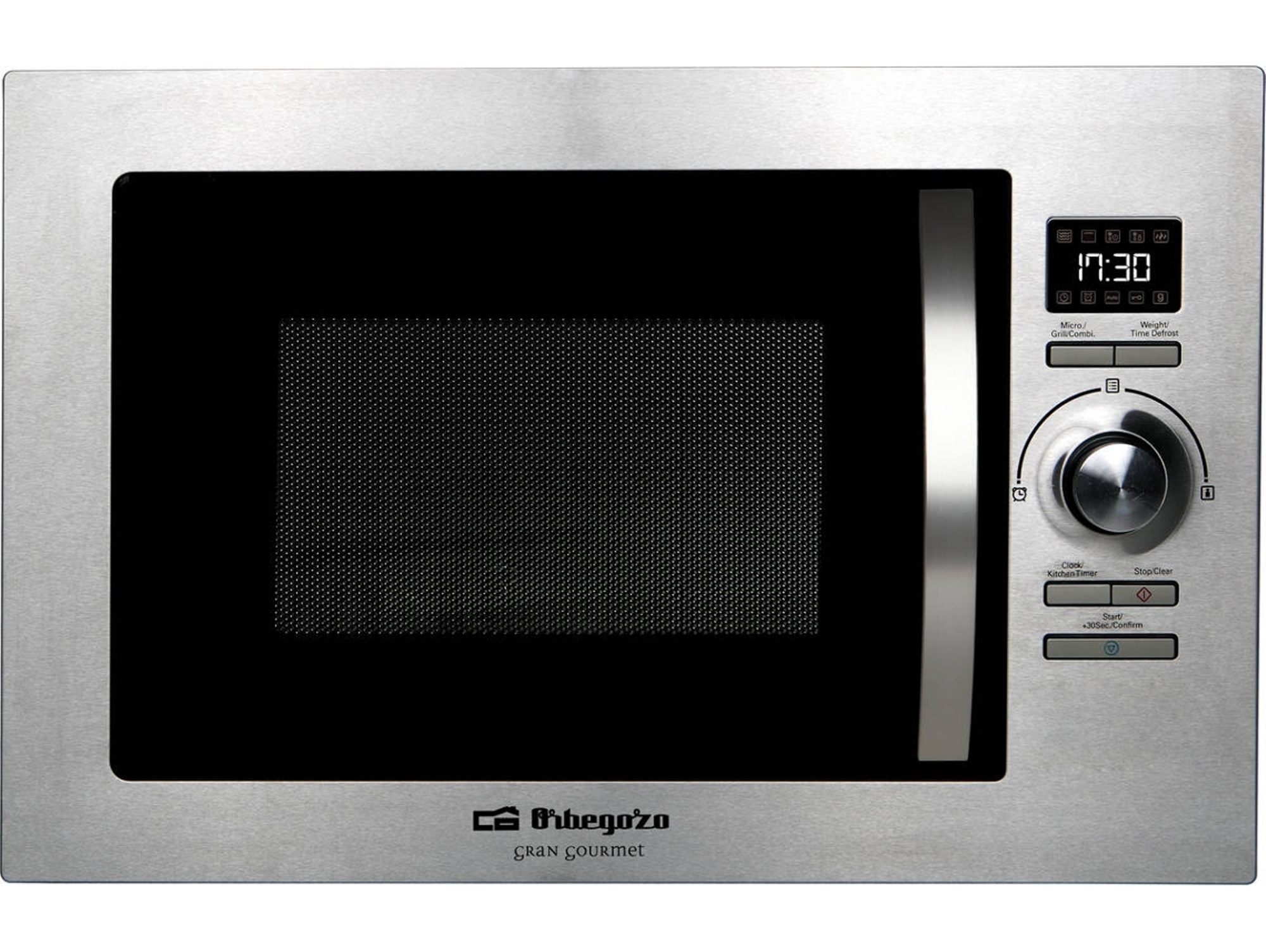 Microondas Integrable ORBEGOZO MIG 2527 (25 L - Con grill - Inox)