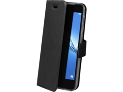 Funda Honor 6C, Nova Smart SBS Booksense Negro