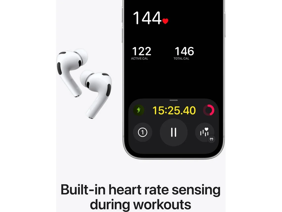 Airpods Pro APPLE 3ª Generación USB-C (In Ear - Micrófono - Active