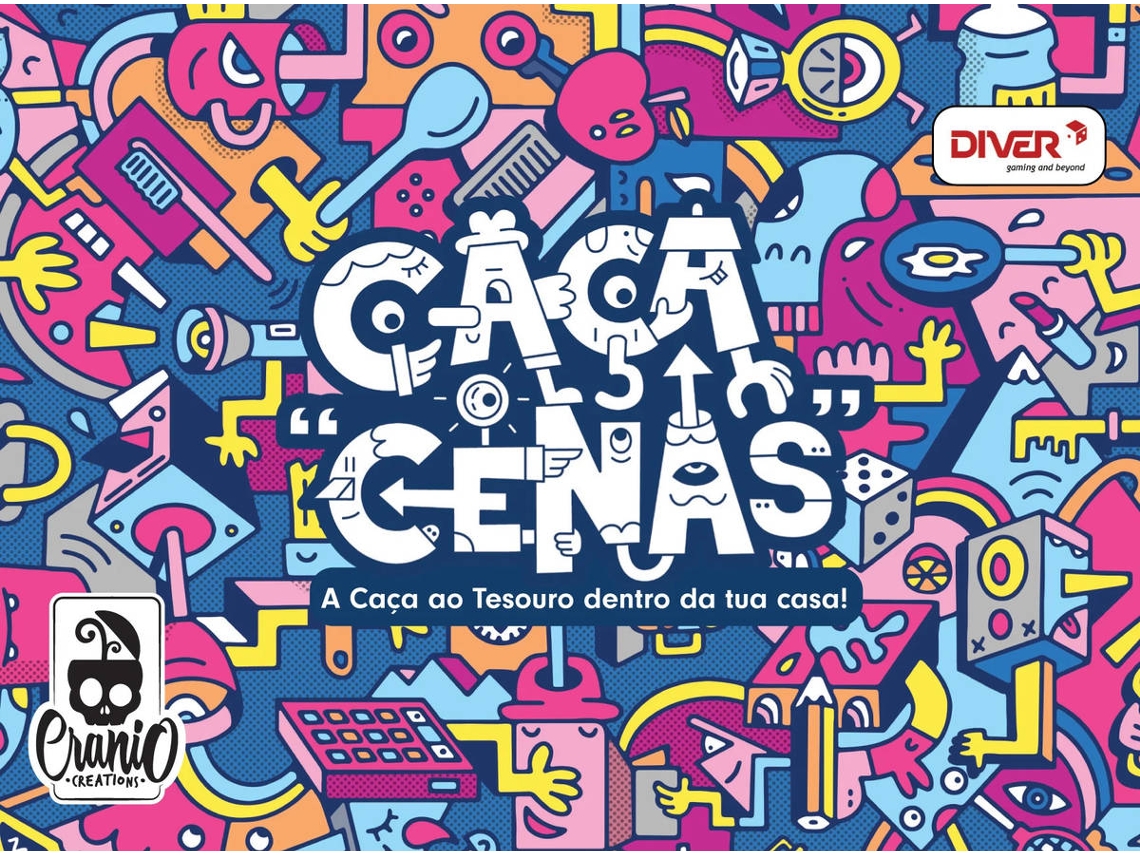 Juego de Mesa DIVERCENTRO Caza Escenas (Edad Mínima Recomendada: 6 años - Portugués)