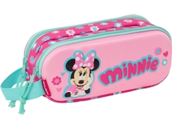 Estuche Doble 3D MINNIE Rosa