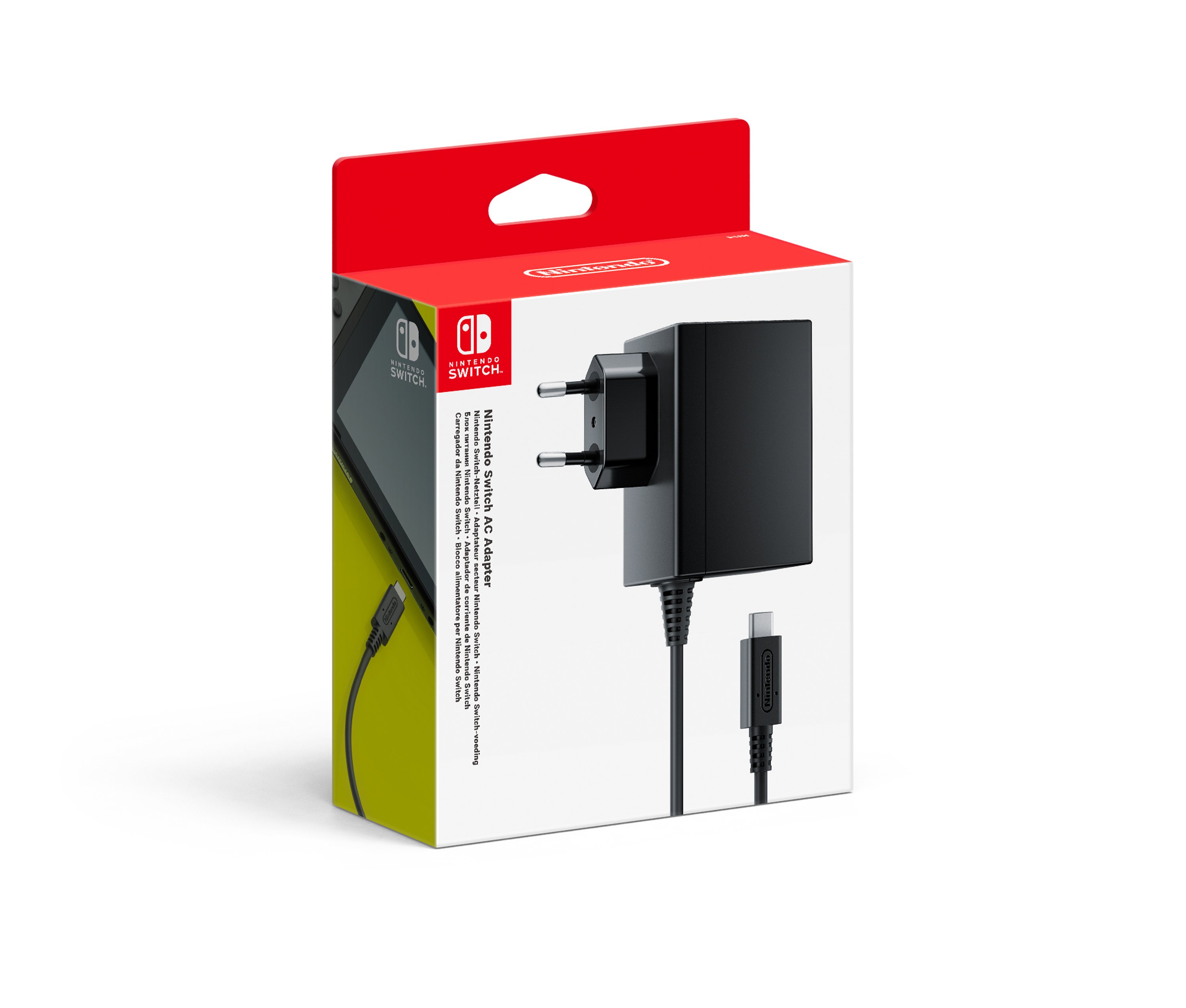 Adaptador de corriente NINTENDO Switch Negro