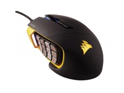 Ratón Gaming CORSAIR CORSAIR SCIMITAR PRO RGB (16000 dpi - Negro)