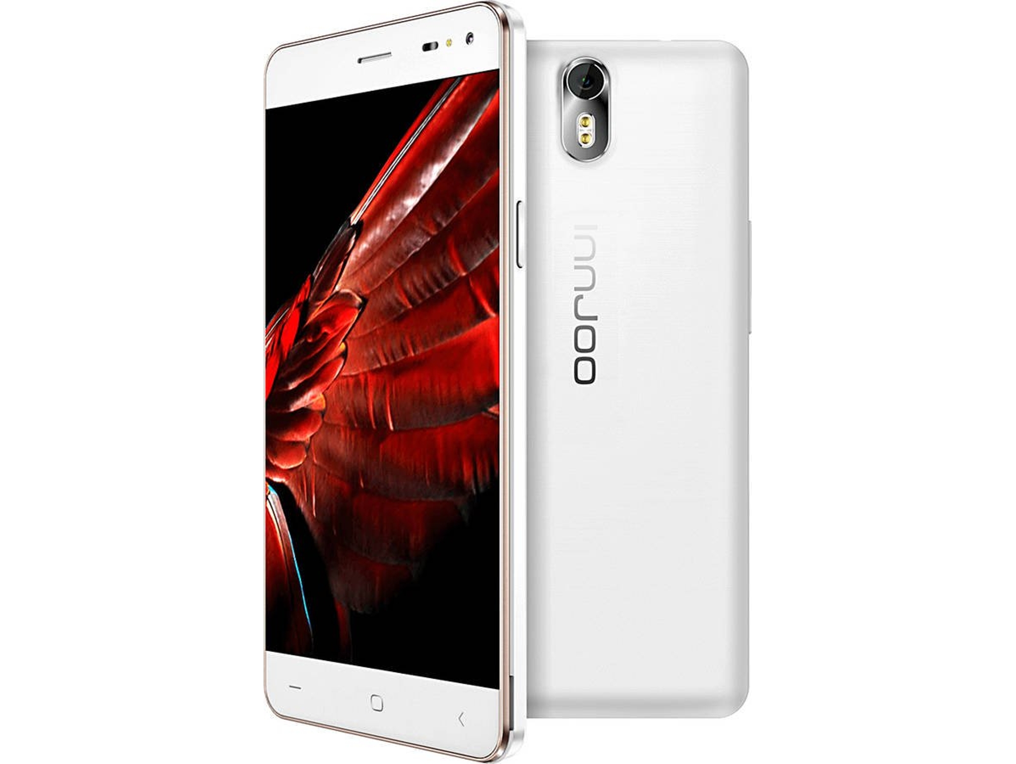 Smartphone INNJOO Max 2 (5'' - 1 GB - 16 GB - Blanco)