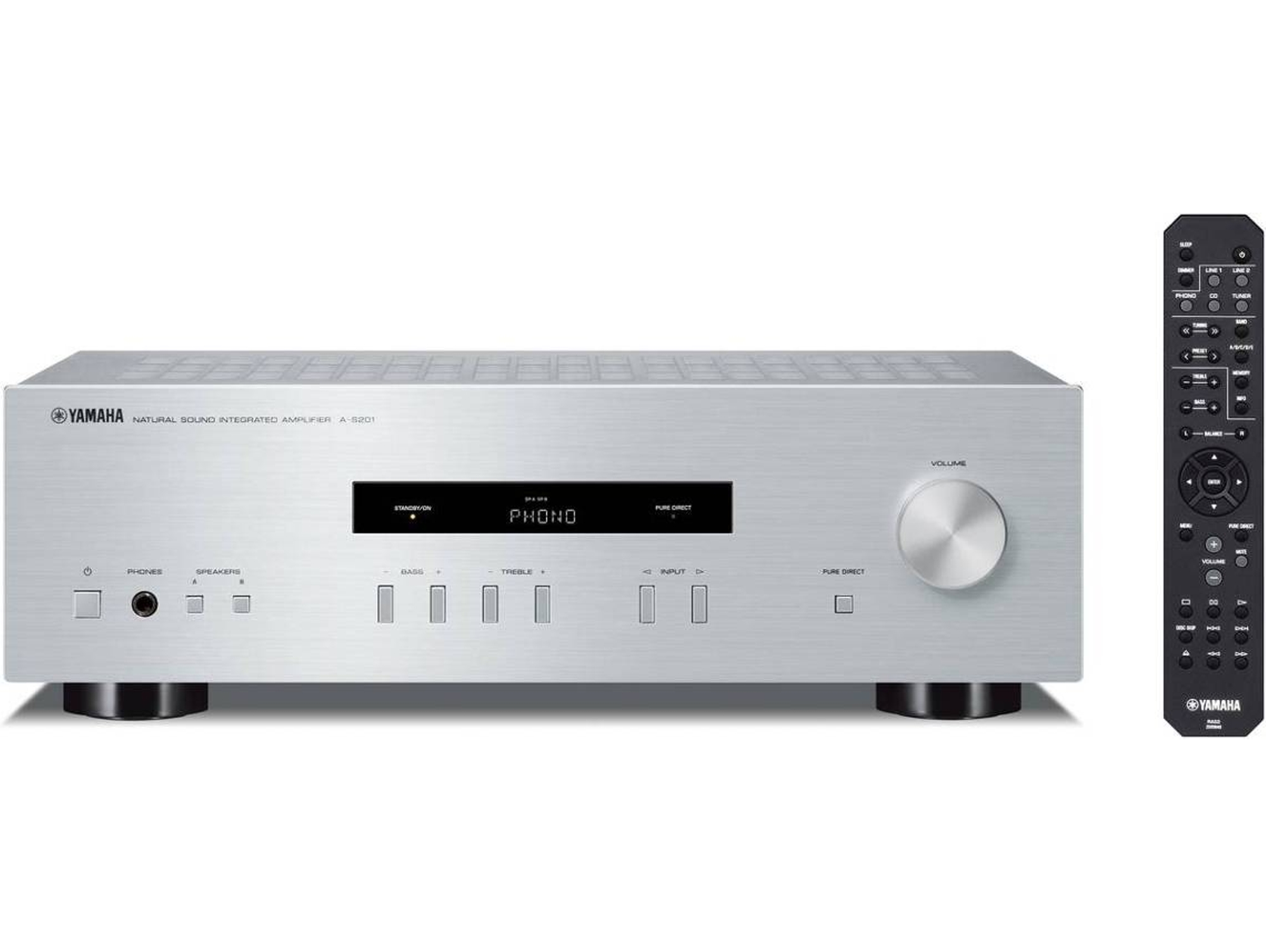 Amplificador YAMAHA A-S201 plata