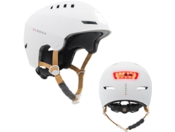 Casco Luz OLSSON URBAN LIGHT - Blanco S/M (51-54cm) Patinete Skate Patines Bicis