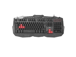 Teclado Gaming WOXTER FX 80 (Mecánico - Español - Negro)