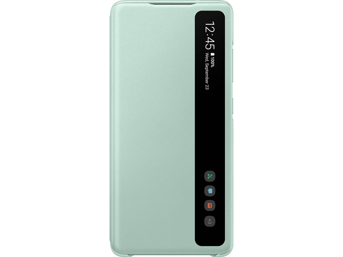 Funda Galaxy S20 FE SAMSUNG Clear View Verde