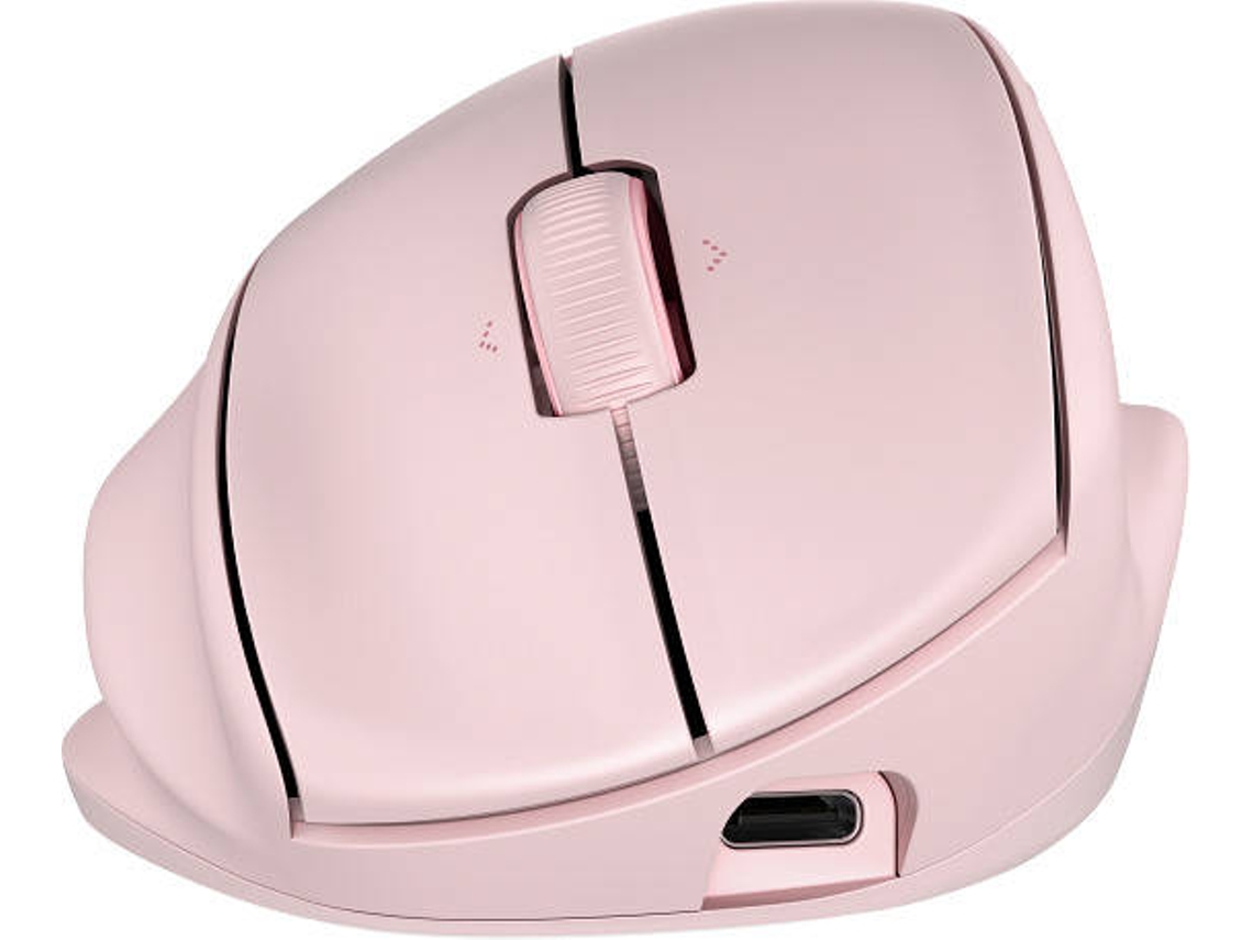 Ratón HP Tilt Ergonomic 720M (6000 DPI - Rosa)