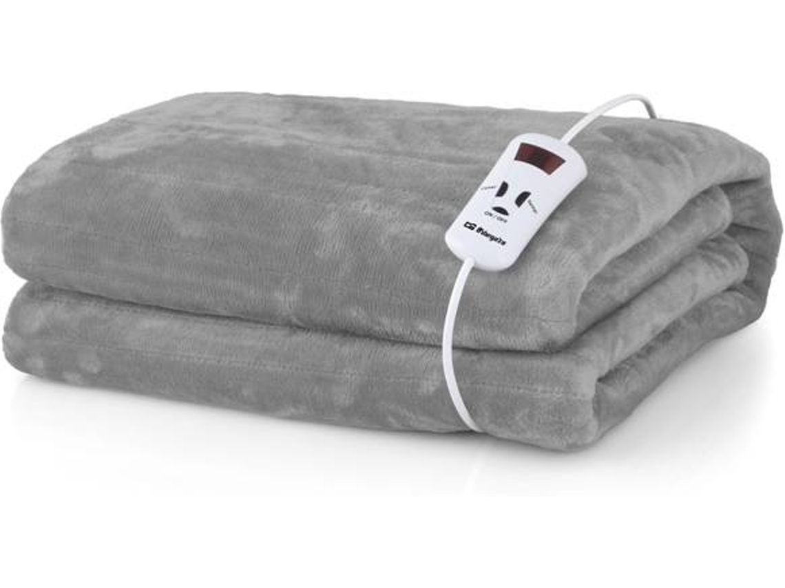 Manta Eléctrica ORBEGOZO Mah 1700 (150 W - Cama individual)
