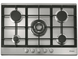 Placa de Gas CANDY CPG 75SQGX (Gas Butano-propano - 74.5 cm - Inox)
