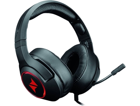 Auriculares Gaming Con Cable N'PLAY CONTACT 4.5 (On Ear - Multiplataforma - Negro)
