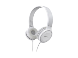 Auriculares con cable PANASONIC RP-HF100ME-W (On ear - Micrófono - Atiende llamadas - Blanco)