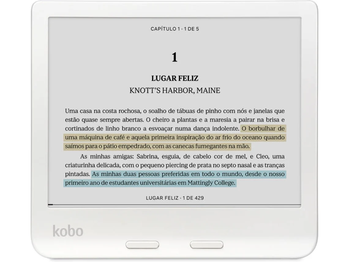 Kobo Libra Colour White | Worten Canarias