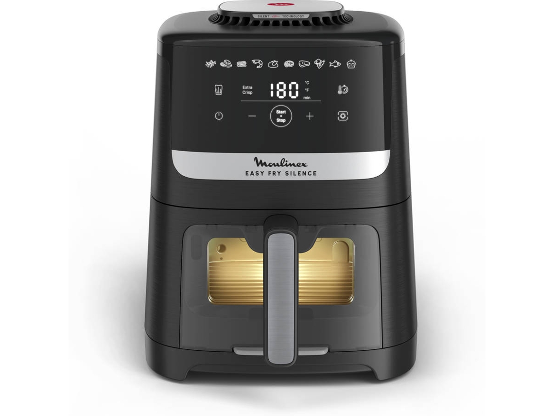 Freidora de Aire Moulinex Air fryer Easy Fry Silence EZ5568F0 (5 L - Negro)