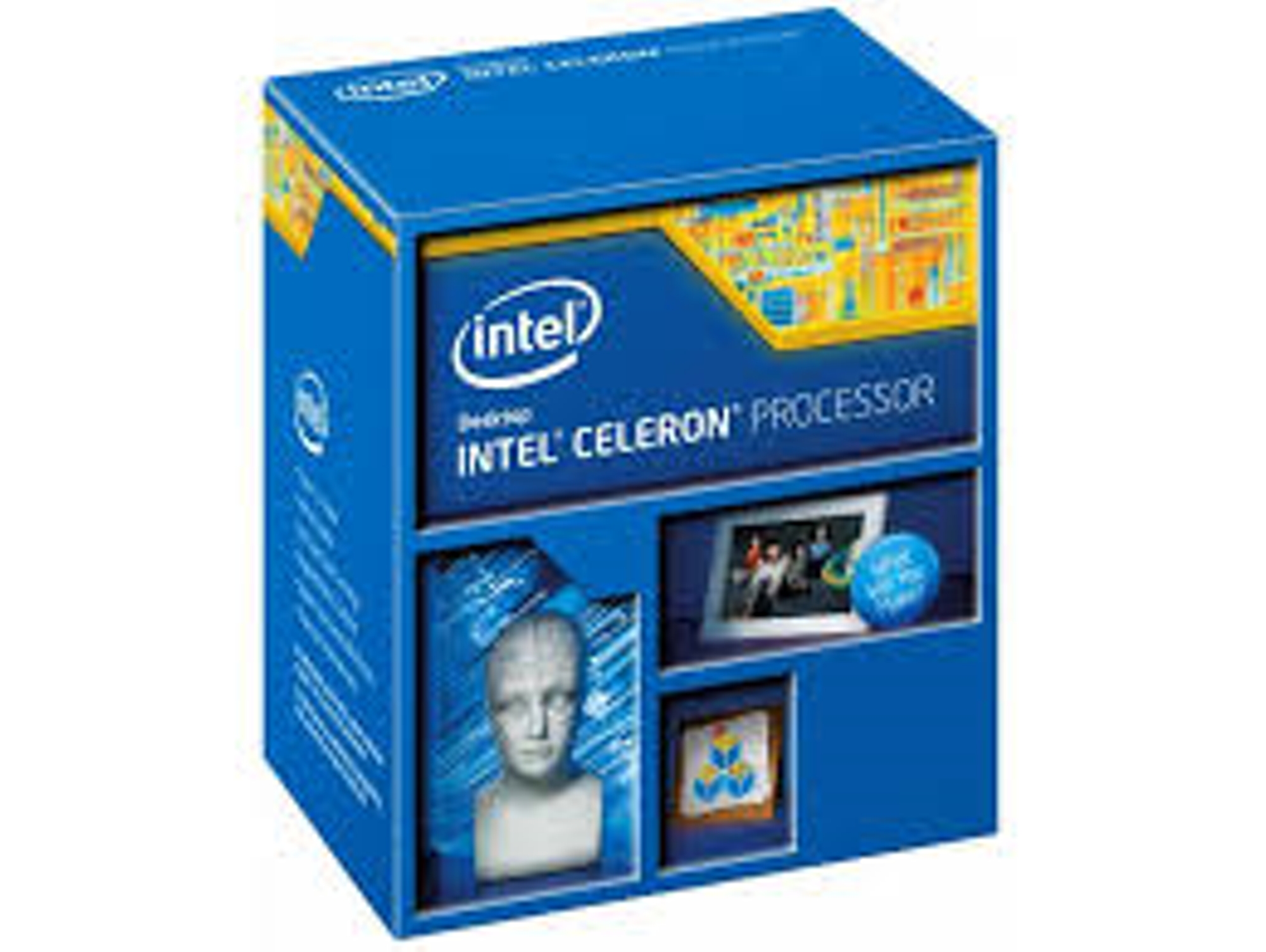 Procesador INTEL Celeron G1840 (Socket LGA1150 - Dual-Core - 2.8 GHz)