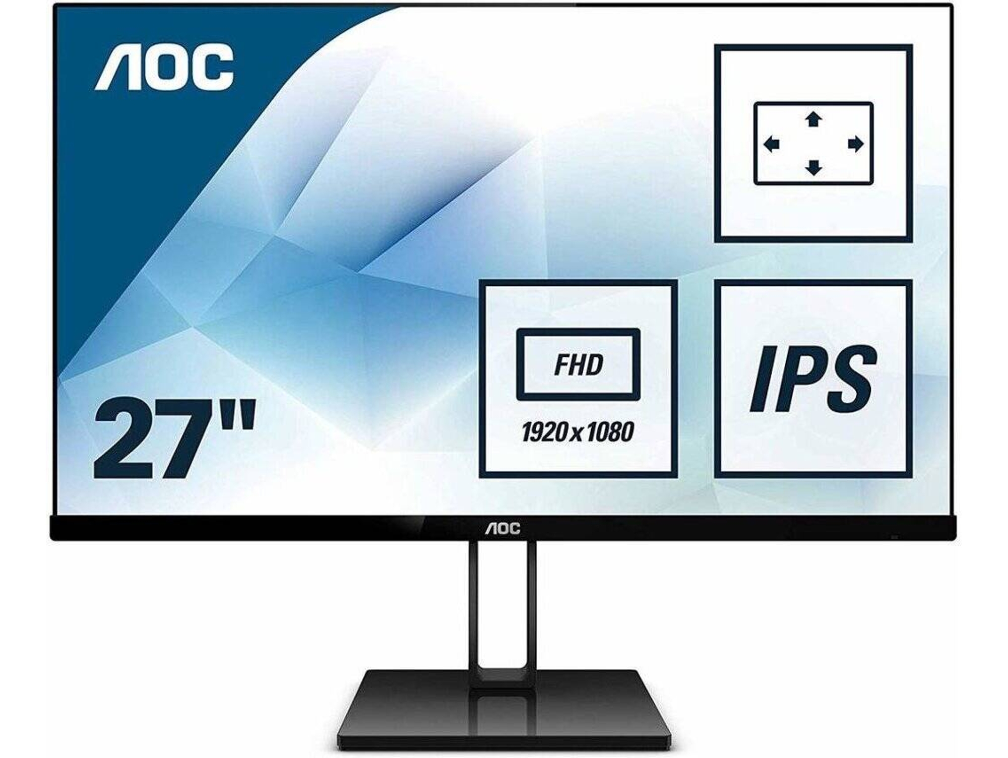 Monitor AOC 27V2Q (27'' - Full HD - IPS - Free Sync)