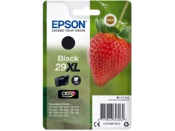 Cartucho de tinta original EPSON, 29, Fresa 11,3 ml, Negro, XL, C13T29914012, T2991