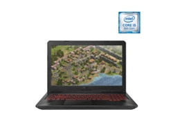 Portátil Gaming ASUS TUF FX504GD-DM521T (Intel Core i5-8300H - NVIDIA GeForce GTX 1050 - RAM: 8 GB - 1 TB HDD - 15'')