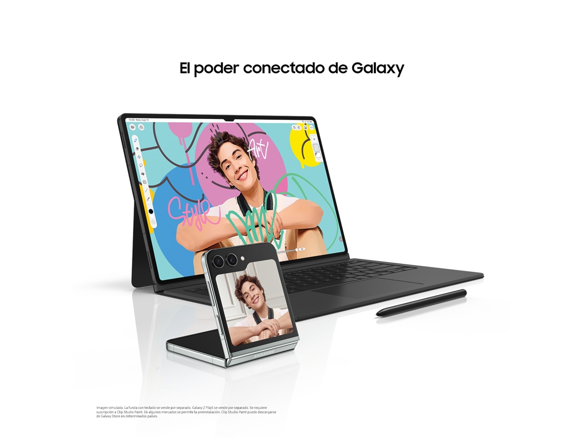Tablet SAMSUNG Galaxy Tab S9+ (12.4'' - 256 GB - 12 GB RAM - Wi-Fi