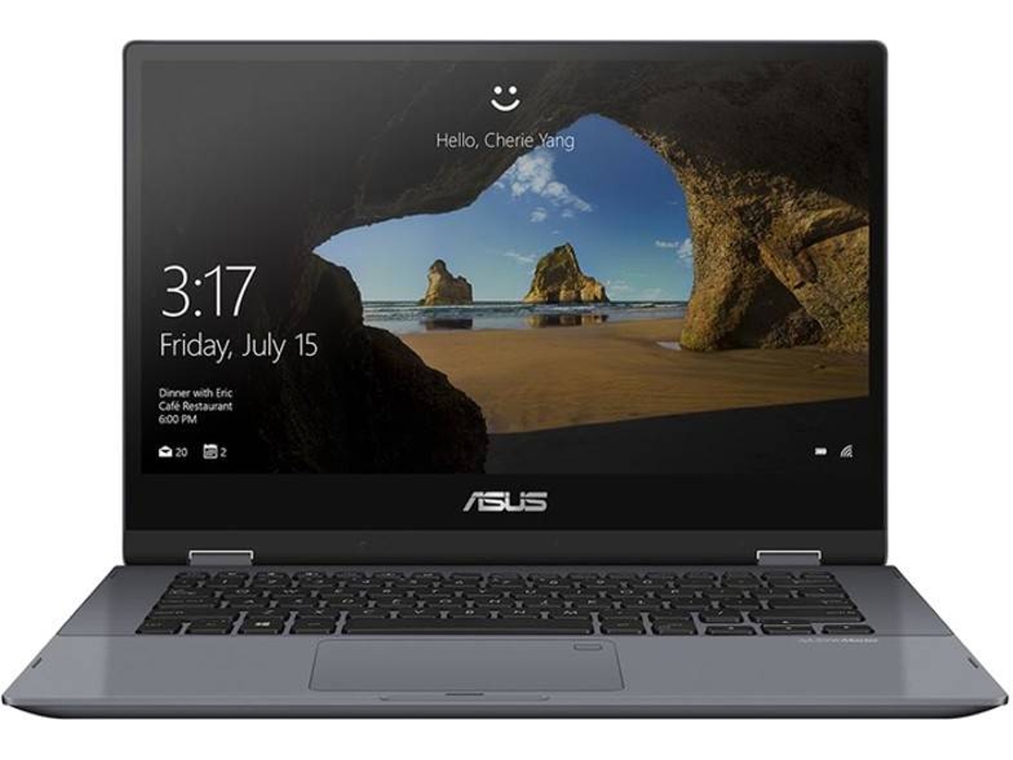Portátil ASUS TP412FA-EC015T (14'' - RAM: 8 GB - 256 GB SSD - Intel UHD Graphics 620)