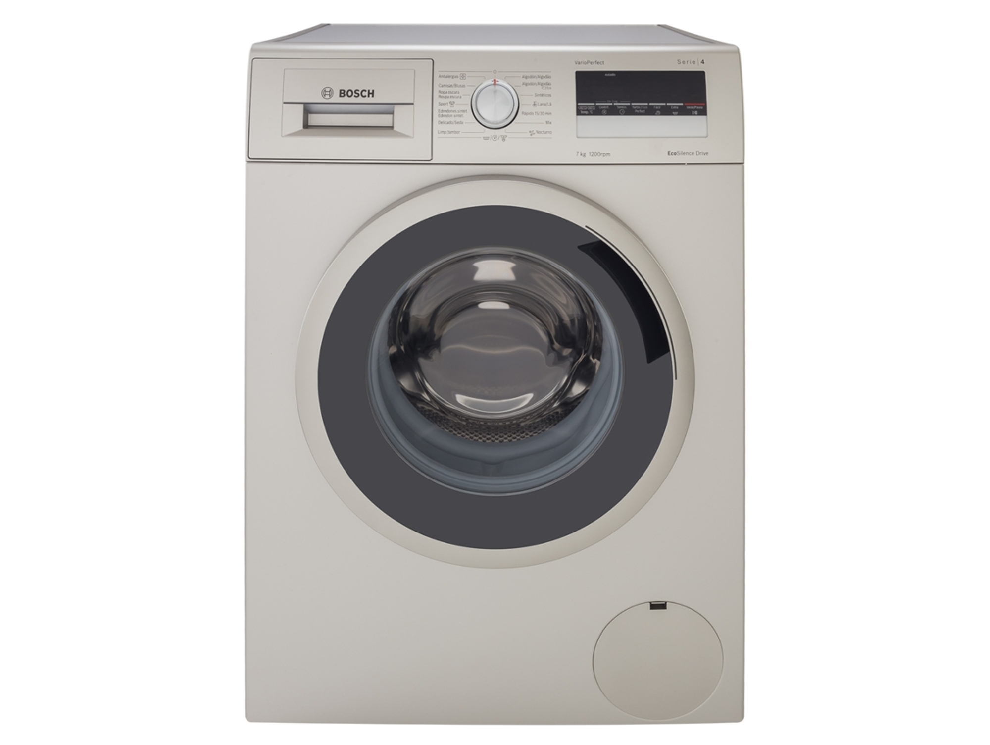 Lavadora BOSCH WAN2426XES (7 kg - 1200 rpm - Inox)