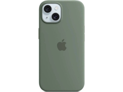 Funda APPLE iPhone 15 Silicone Case (Verde)