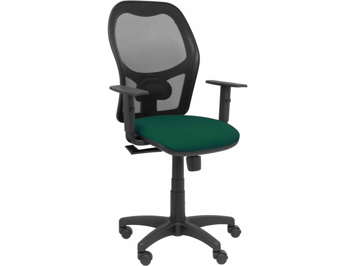 Silla Operativa PYC  Alocén Verde (Brazos Ajustables - Malla)