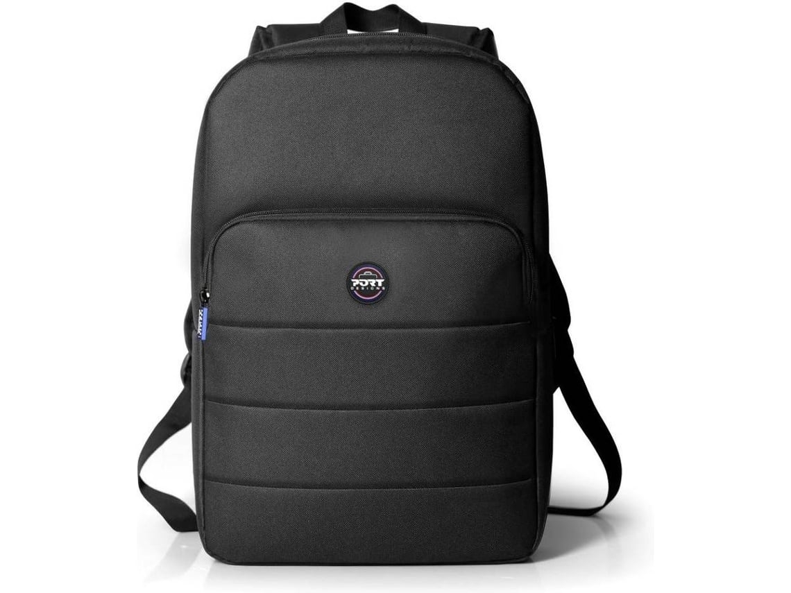 Mochila para portátil PORT DESIGNS Portland II Eco  (15,6'' - Negro)
